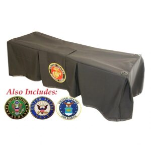 CD20Svc20Black Church Truck Drape | Service Black